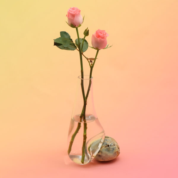 Beautiful Vase on Pebble BU-S138