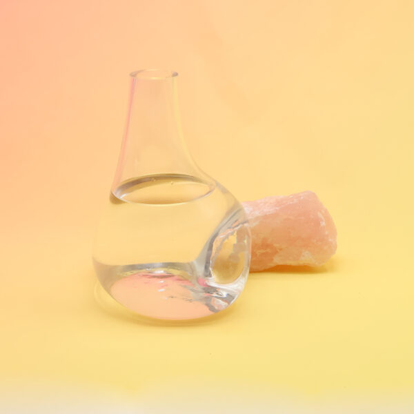 Beautiful Vase on Rose Quartz Crystal PK-L228 - Image 6