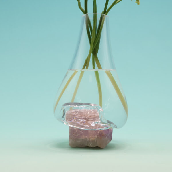 Beautiful Vase on Amethyst PP-S228 - Image 3